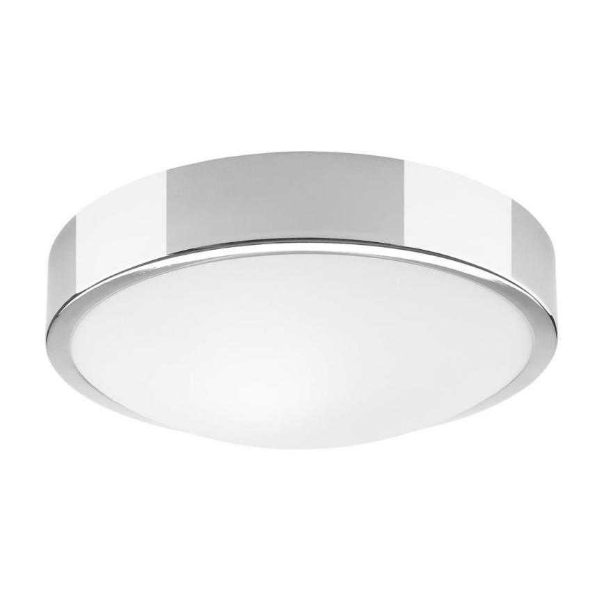 Plafonieră JONAS 1xE27/60W/230V d. 26 cm crom lucios