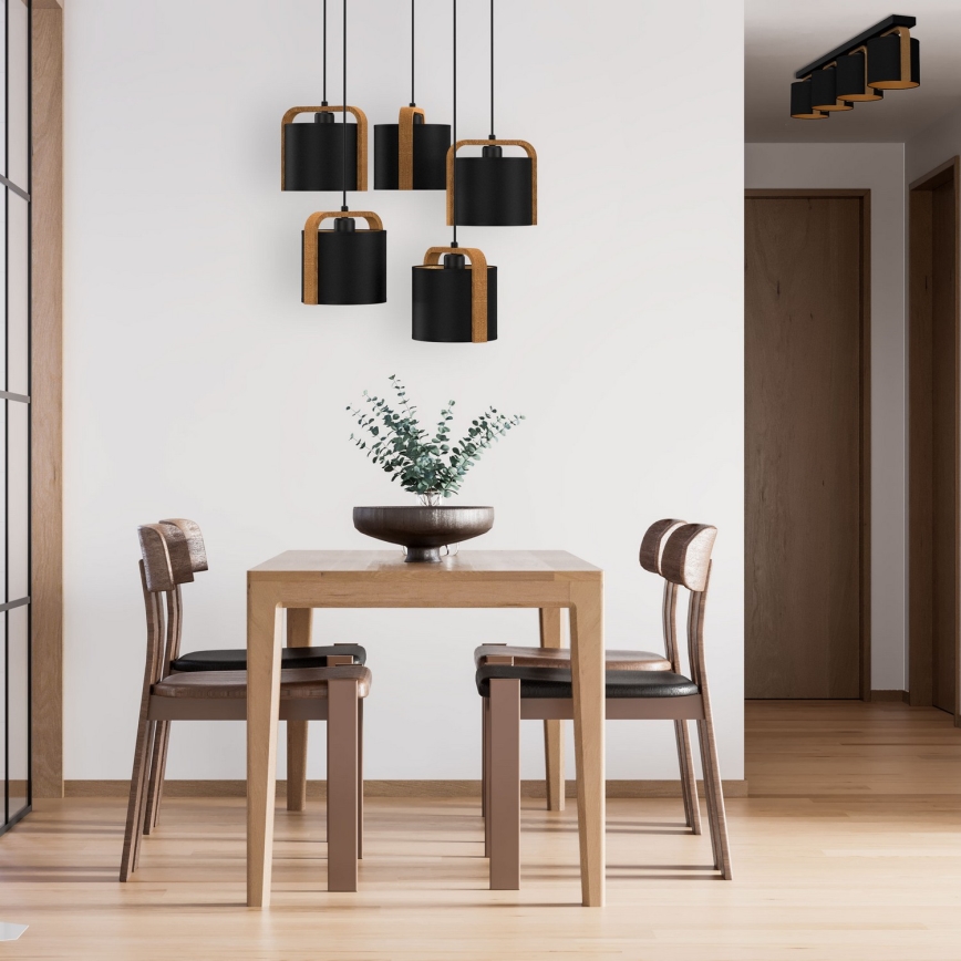 Plafonieră JONKO 4xE27/60W/230V