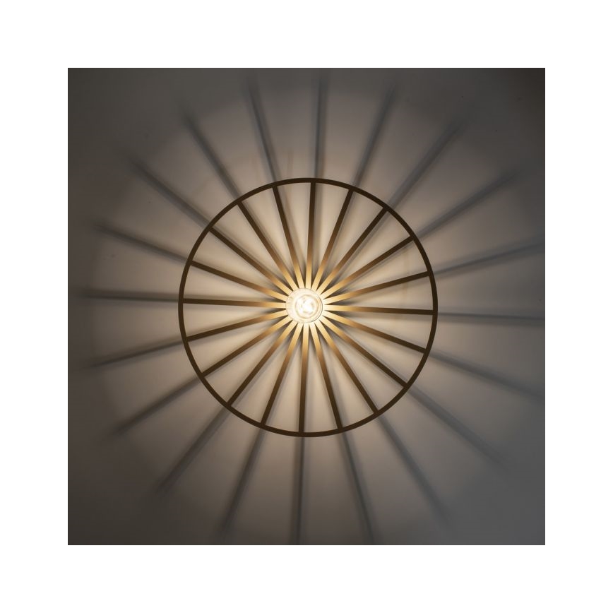 Plafonieră JUST LIGHT. 15636-60 SPIKE 1xE27/40W/230V d. 50 cm alamă