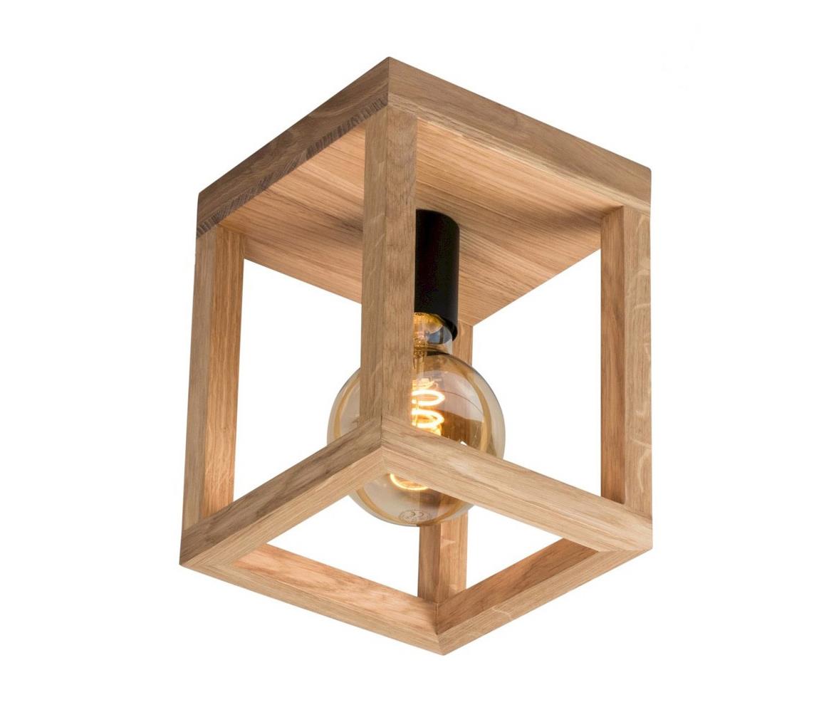 9154174 - Plafonieră KAGO 1xE27/60W/230V Stejar mat