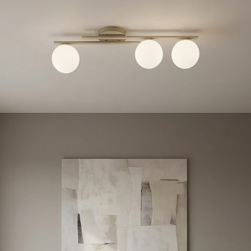 Plafonieră KAIRO 3xE14/10W/230V bej