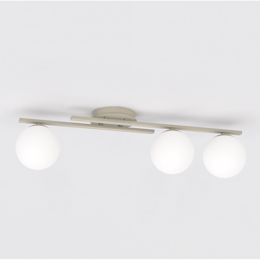 Plafonieră KAIRO 3xE14/10W/230V bej