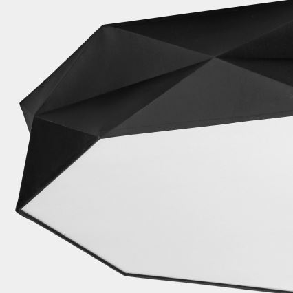 Plafonieră KANTOOR 6xE27/15W/230V neagră