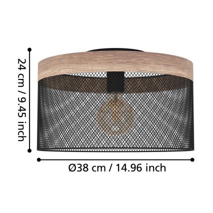 Plafonieră 1xE27/40W/230V Eglo