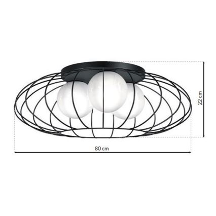 Plafonieră KRONOS 3xE14/40W/230V