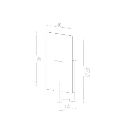 Plafonieră LAPPO, 2 x E27, 15 W, 230 V, bej