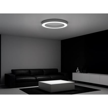 Plafonieră LED 100 W, 230 V, 3000/4000/6500 K, Ø 100 cm, albă