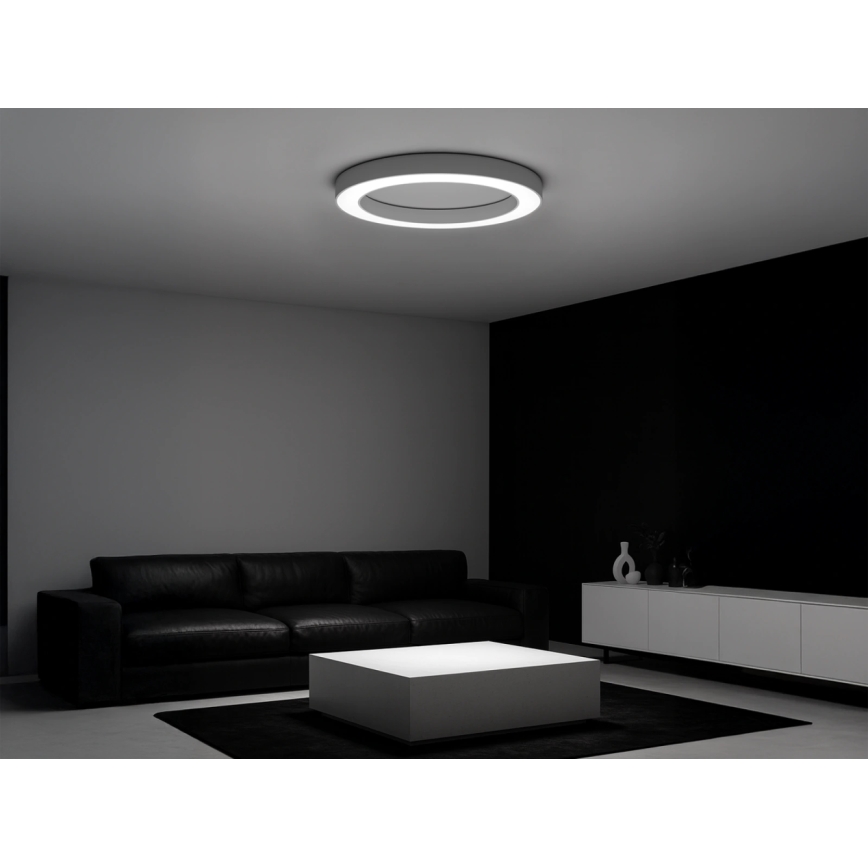Plafonieră LED 100 W, 230 V, 3000/4000/6500 K, Ø 100 cm, albă