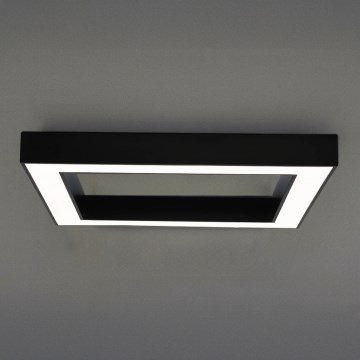 Plafonieră LED, 100W, 230V, 3000/4000/6500K, 80x80 cm, negru