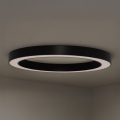 Plafonieră LED 115 W, 230 V, 3 temperaturi de culoare (3000/4000/6500 K), Ø 120 cm, negru
