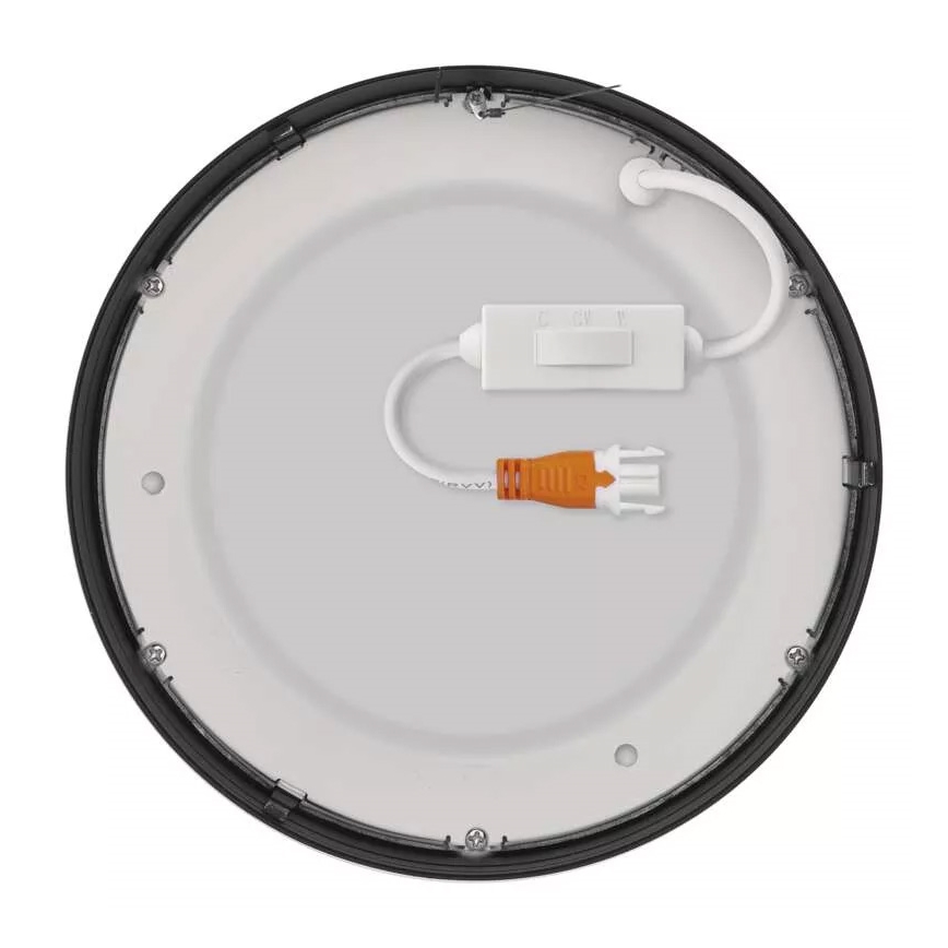 Plafonieră NEXXO LED/12,5W/230V 3000/3500/4000K d. 17 cm negru