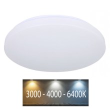 Plafonieră LED/12W/230V 22,5cm 3000K/4000K/6400K alb-lăptos