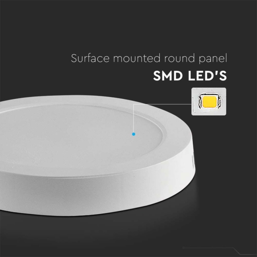 Plafonieră LED/12W/230V 6500K alb