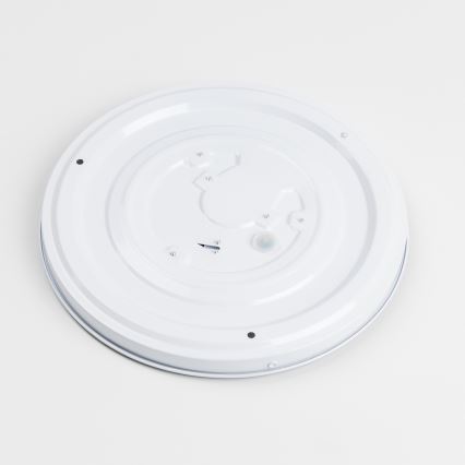 Plafonieră LED 12W, 230V, diam. 32 cm, gri/argintiu
