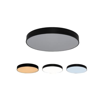 Plafonieră LED, 135W, 230V, 3000/4000/6500K, Ø 80 cm, neagră
