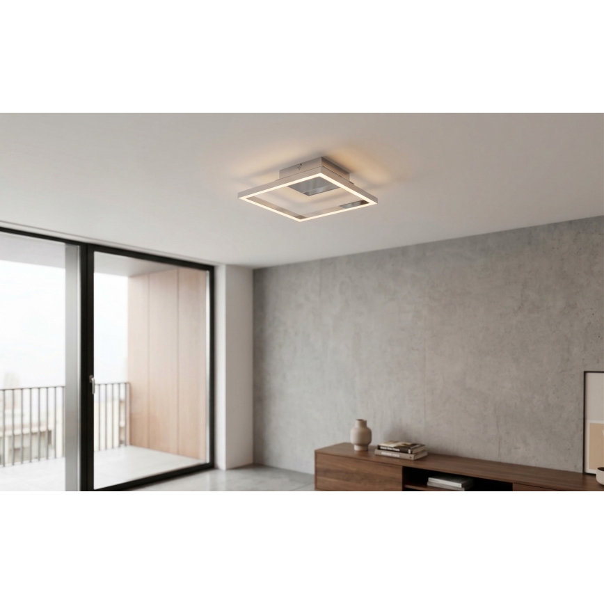 Plafonieră LED/14W/230V crom lucios