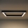 Plafonieră LED 150W/230V, 3000/4000/6500K, 120x120 cm, negru
