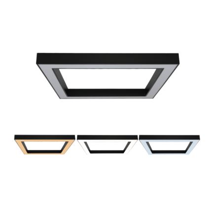 Plafonieră LED 150W/230V, 3000/4000/6500K, 120x120 cm, negru