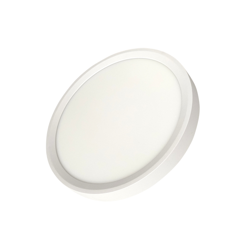 Plafonieră LED 18 W, 230 V, 3000/4000/6500 K, Ø 23 cm, alb