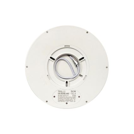 Plafonieră LED 18 W, 230 V, 3000/4000/6500 K, Ø 23 cm, alb