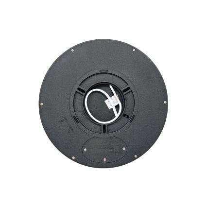 Plafonieră LED/18W/230V 3000/4000/6500K Ø 23 cm negru