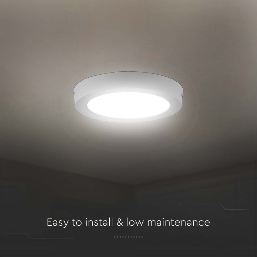 Plafonieră LED/18W/230V 4000K