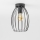 Plafonieră LED 1xE27/6,5W/230V neagră