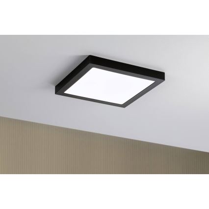 Plafonieră LED/22W ABIA 230V neagră Paulmann 71026