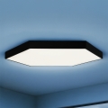 Plafonieră LED, 240 W, 230 V, 3000/4000/6500 K, Ø 120 cm, negru