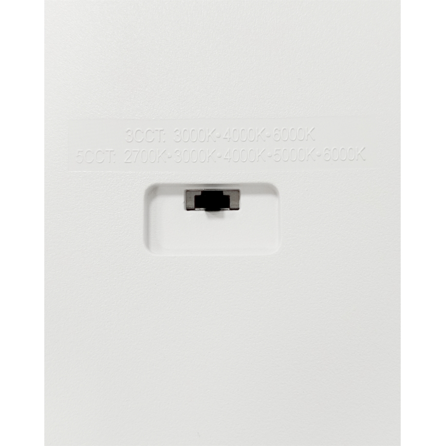 Plafonieră LED 24W/230V 3000/4000/6500K 30x30 cm albă