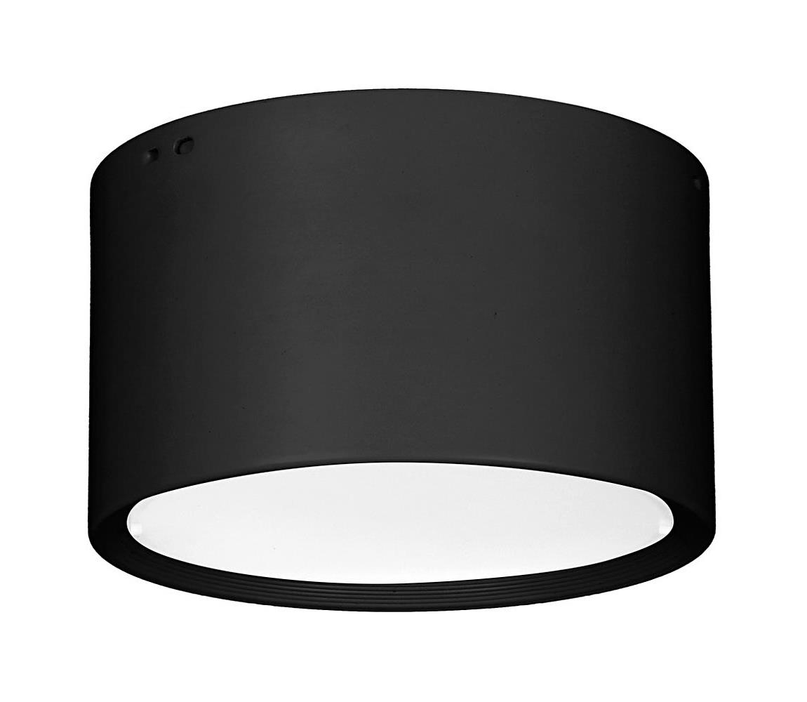 Plafonieră LED/24W/230V neagră d. 15 cm