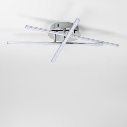 Plafonieră LED 3 x 3W, 230V, crom lucios