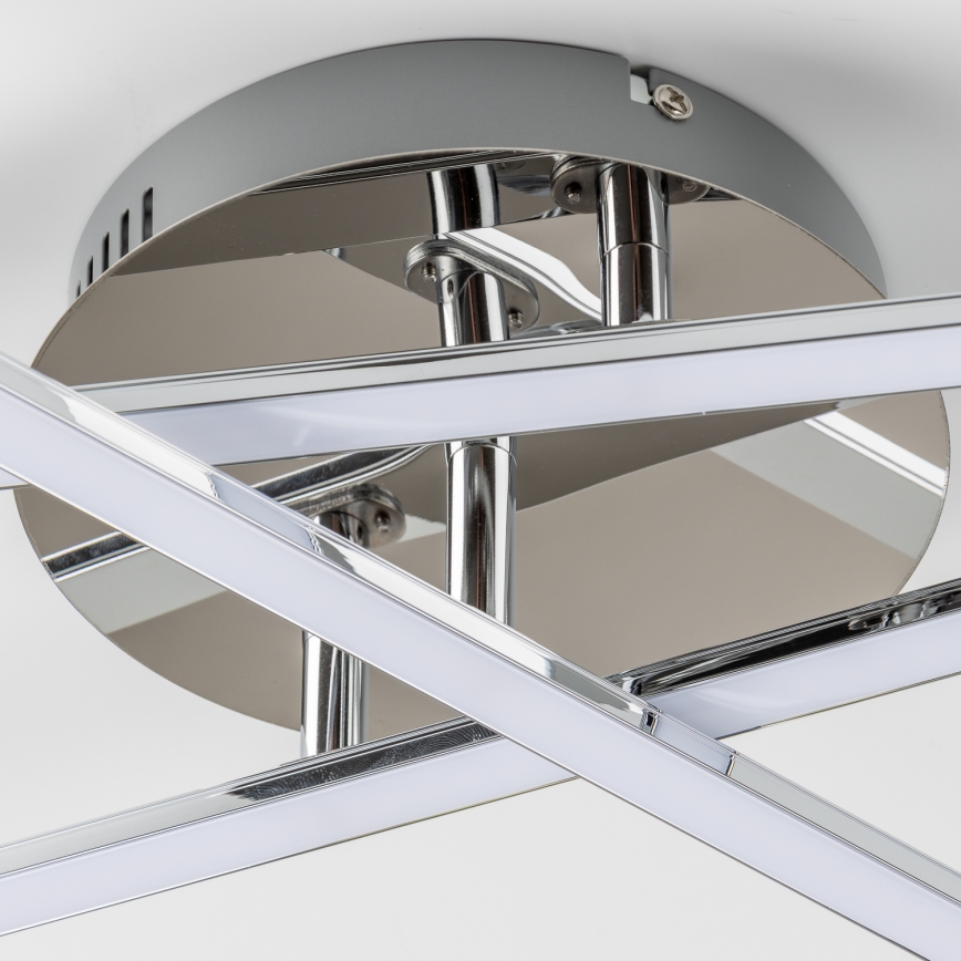 Plafonieră LED 3 x 3W, 230V, crom lucios