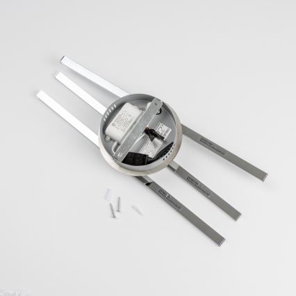 Plafonieră LED 3 x 3W, 230V, crom lucios