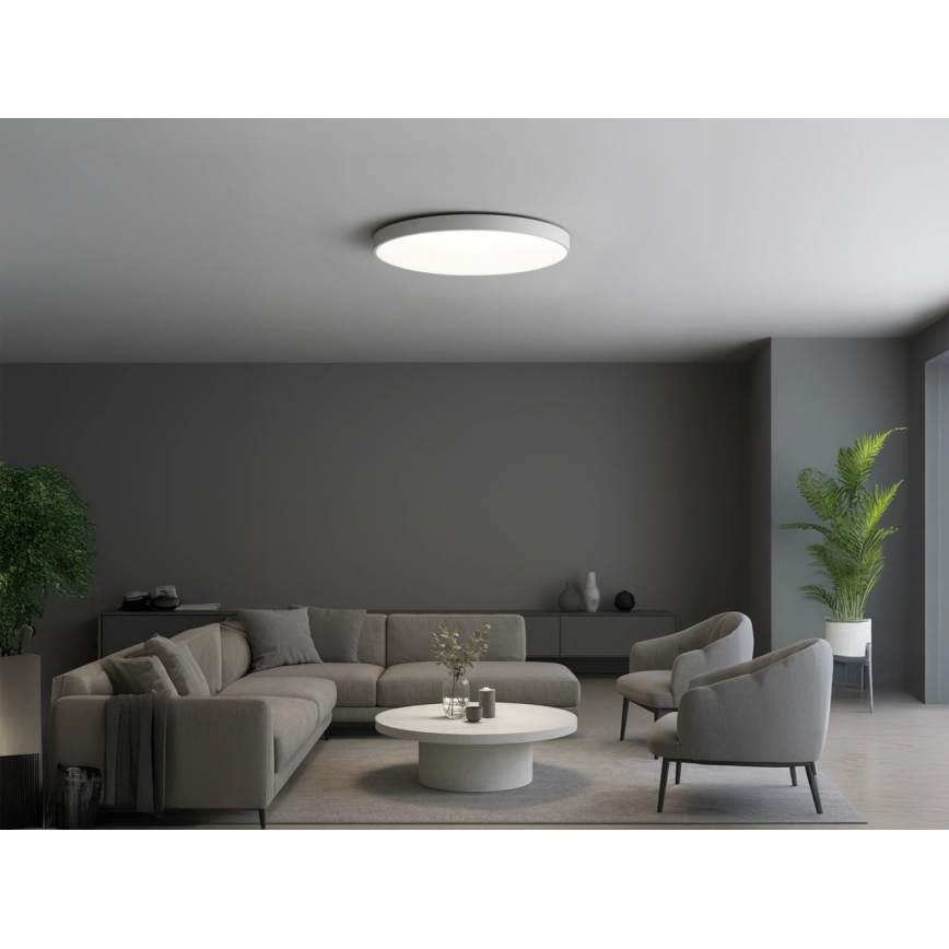 Plafonieră LED 300W, 230V, 3000/4000/6500K, diametru 120 cm, albă