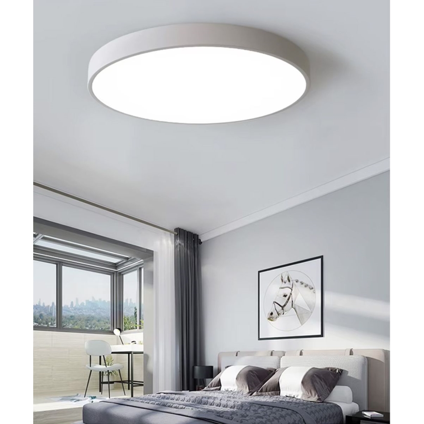 Plafonieră LED/30W/230V 4000K d. 30 cm alb