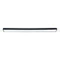 Plafonieră LED/32W/230V 4000K 120x7 cm negru