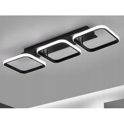 Plafonieră LED 33W/230V, neagră
