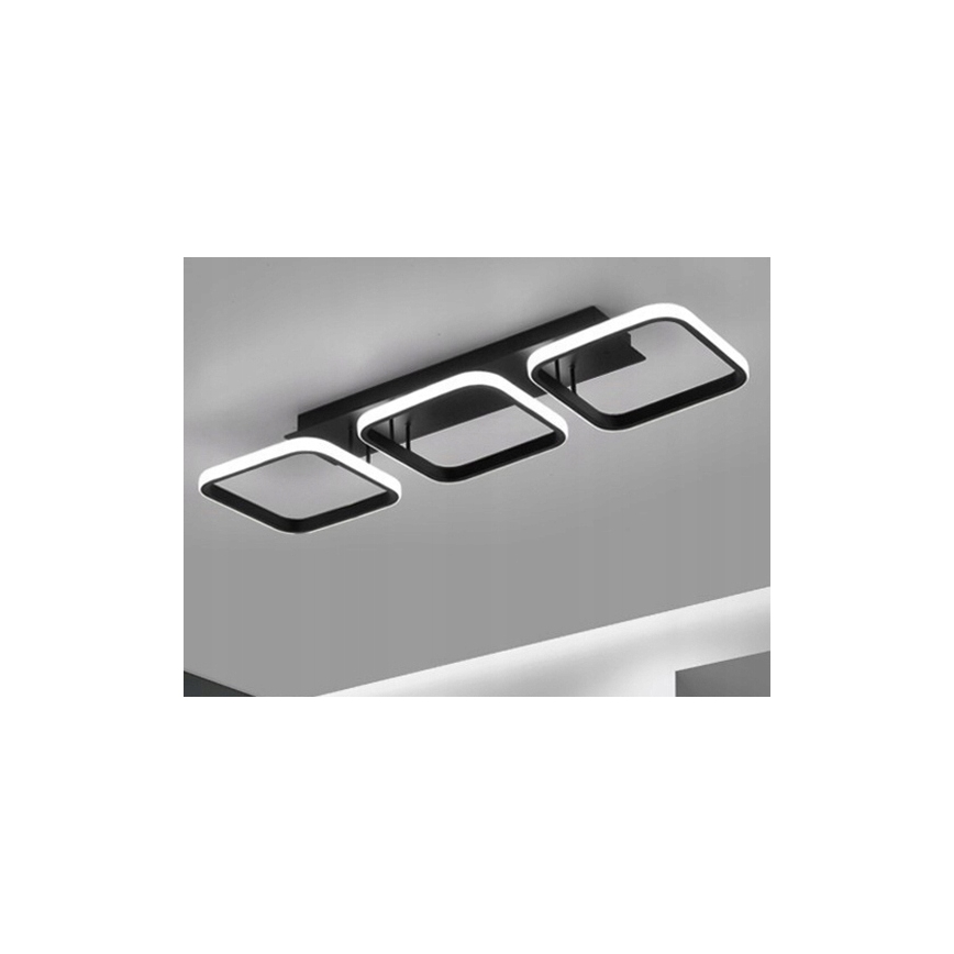 Plafonieră LED 33W/230V, neagră