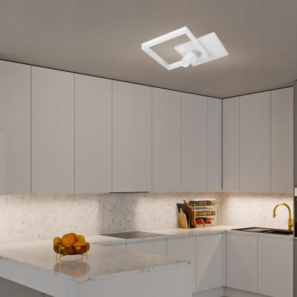 Plafonieră LED/38W/230V + 1xGU10/30W albă