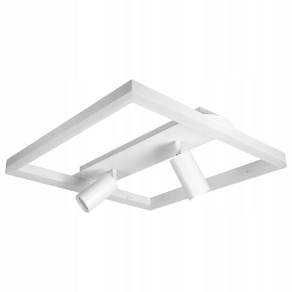 Plafonieră LED/38W/230V + 2xGU10/30W alb