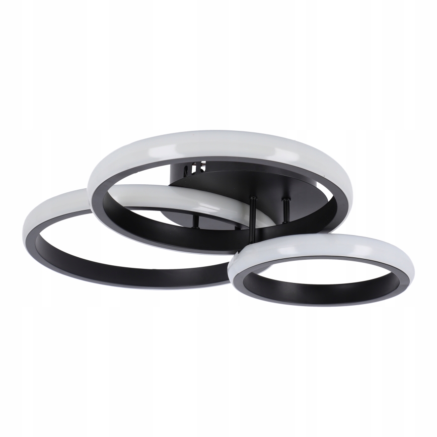 Plafonieră LED 38W/230V, neagră