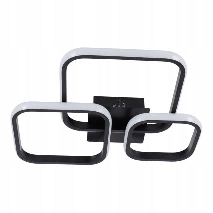 Plafonieră LED/38W/230V neagră