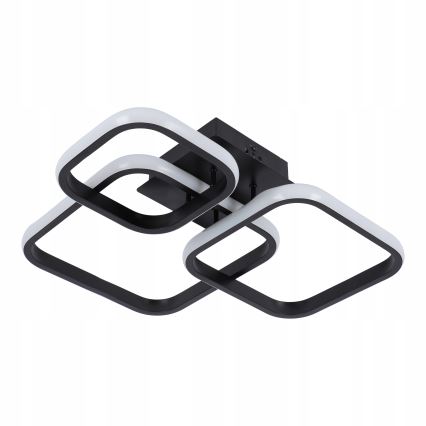 Plafonieră LED/38W/230V neagră