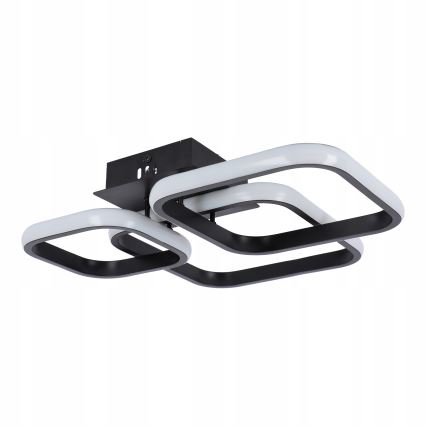 Plafonieră LED/38W/230V neagră