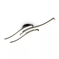 Plafonieră LED 3x6W/230V 2700K negru