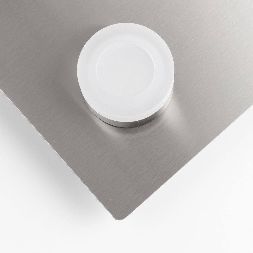 Plafonieră LED 4 x 4W, 230V, crom mat