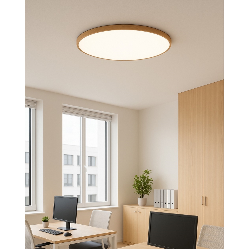 Plafonieră LED, 40 W, 230 V, 3000/4000/6500 K, Ø 50 cm, bej