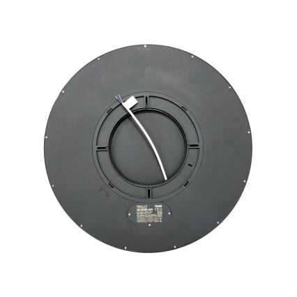 Plafonieră LED, 40 W, 230 V, 3000/4000/6500 K, Ø 50 cm, neagră