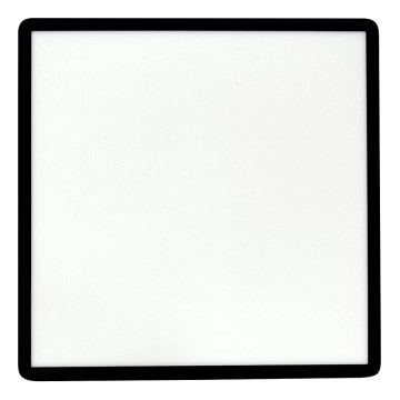 Plafonieră LED/40W/230V 3000/4000/6500K 50x50 cm neagră